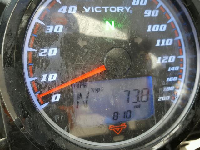 5VPFTB009H3001978 - 2017 VICTORY MOTORCYCLES OCTANE GRAY photo 8