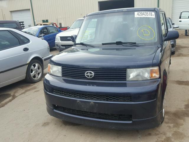 JTLKT334364078293 - 2006 TOYOTA SCION XB Blau Foto 9