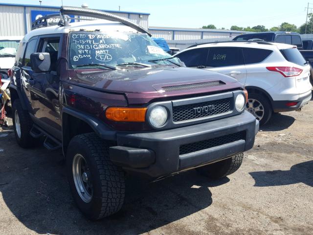 JTEBU11FX70098191 - 2007 TOYOTA FJ CRUISER MAROON photo 1