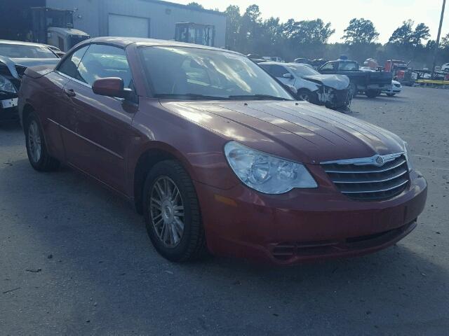 1C3LC55R28N104856 - 2008 CHRYSLER SEBRING TO RED photo 1