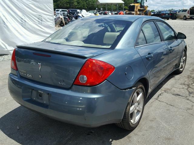 1G2ZG57N694134832 - 2009 PONTIAC G6 GREEN photo 4