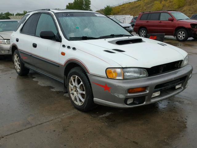 JF1GF4852VH820504 - 1997 SUBARU IMPREZA WHITE photo 1