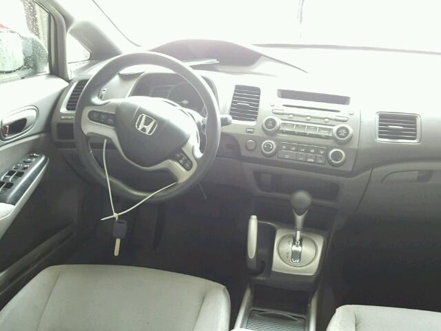 2HGFA168X8H530592 - 2008 HONDA CIVIC EX ნაცრისფერი ფოტო 9