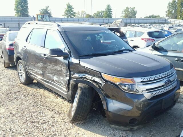 1FM5K8D89FGA14117 - 2015 FORD EXPLORER GRAY photo 1