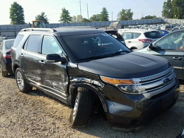 1FM5K8D89FGA14117 - 2015 FORD EXPLORER GRAY photo 9