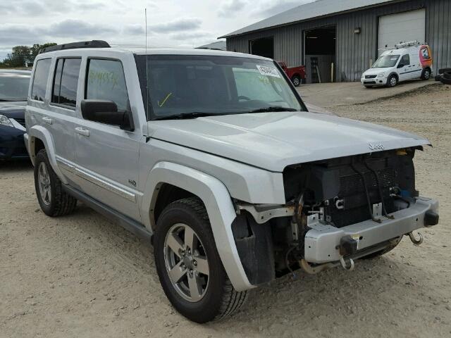 1J8HG48K16C363225 - 2006 JEEP COMMANDER SILVER photo 1