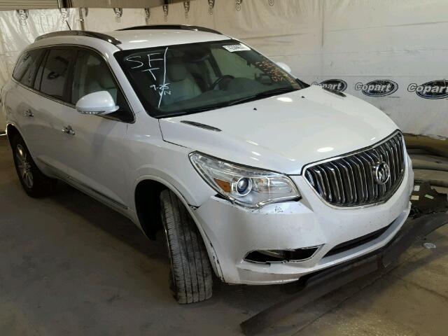 5GAKRBKD8GJ317590 - 2016 BUICK ENCLAVE WHITE photo 1