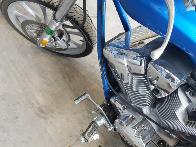 JH2SC6108CK200237 - 2012 HONDA VT1300 CX BLUE photo 9