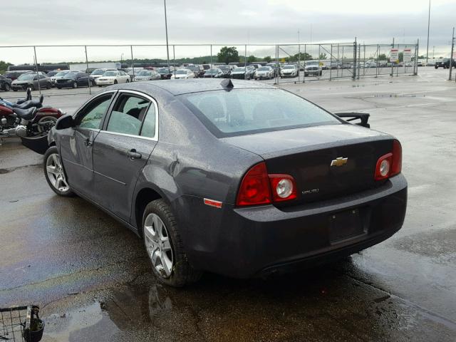 1G1ZB5E07CF250563 - 2012 CHEVROLET MALIBU LS 灰色 照片 3
