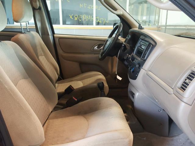 4F2YU07B82KM34267 - 2002 MAZDA TRIBUTE DX 勃艮第红 照片 5