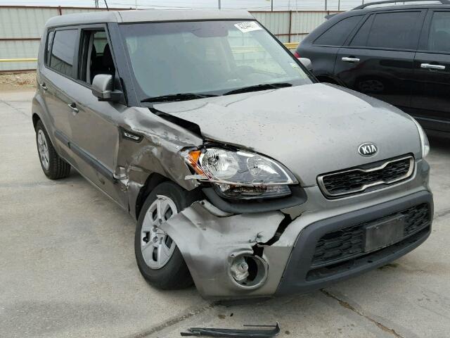 KNDJT2A55D7633592 - 2013 KIA SOUL GRAY photo 1