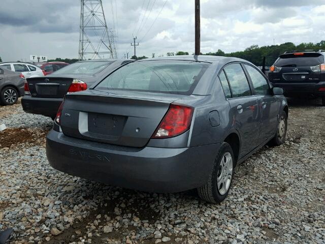 1G8AJ52F05Z180500 - 2005 SATURN ION LEVEL GRAY photo 4