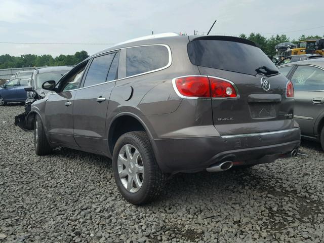 5GAEV23758J109749 - 2008 BUICK ENCLAVE CX BROWN photo 3