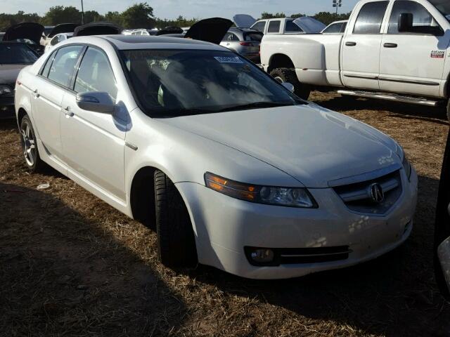 19UUA662X7A002645 - 2007 ACURA TL WHITE photo 1