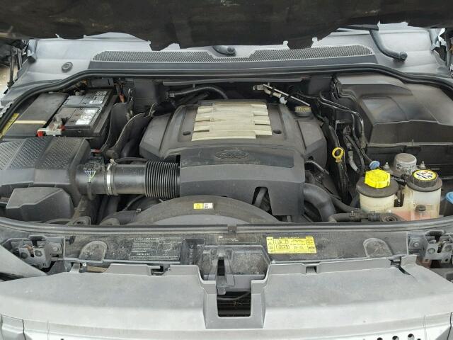 SALSF25476A908035 - 2006 LAND ROVER RANGE ROVE GRAY photo 7