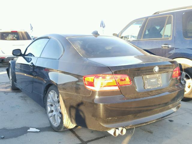 WBAWB3C54AP138868 - 2010 BMW 328 I BLACK photo 3