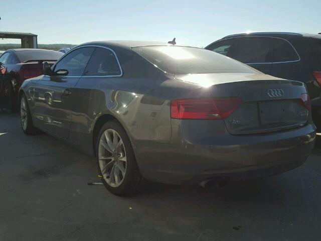 WAUCFAFR3EA027554 - 2014 AUDI A5 GRAY photo 3