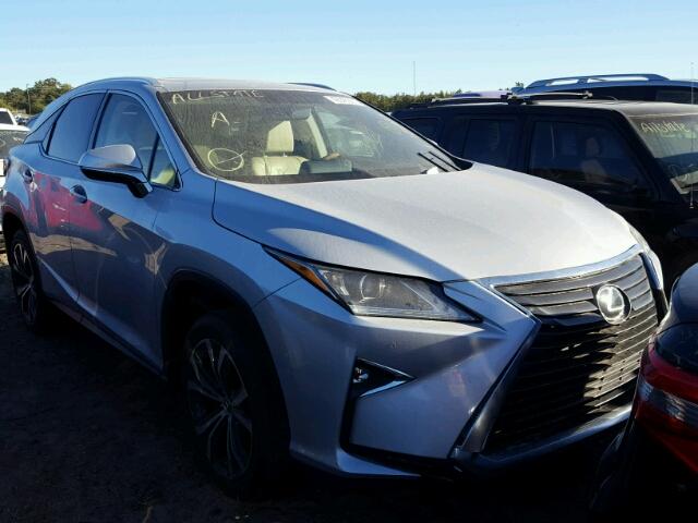 2T2ZZMCA3GC002622 - 2016 LEXUS RX SILVER photo 1