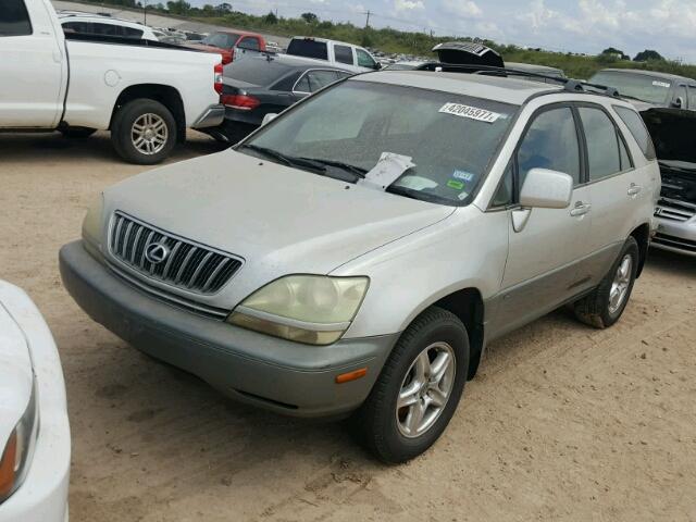 JTJGF10U830156441 - 2003 LEXUS RX 300 SILVER photo 2