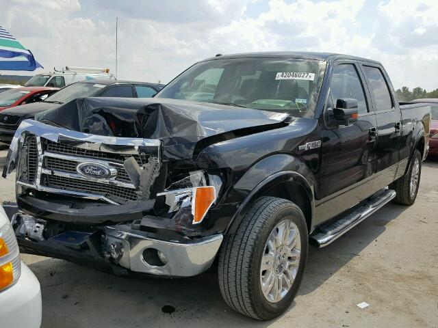1FTFW1CFXBFD08176 - 2011 FORD F150 SUPER BLACK photo 2