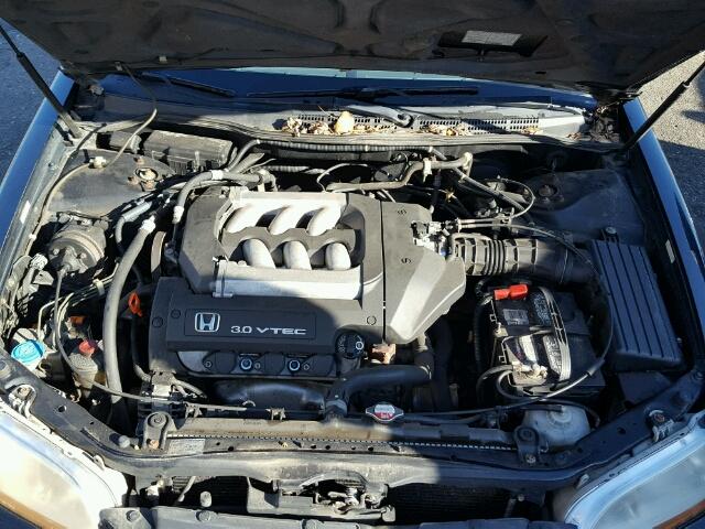 1HGCG2255YA035928 - 2000 HONDA ACCORD BLACK photo 7