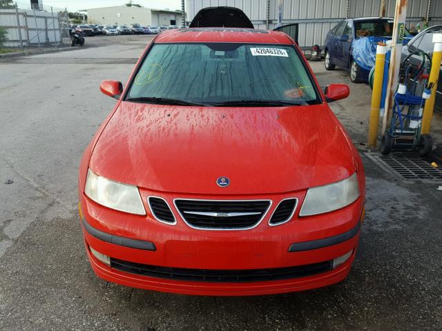 YS3FD49Y651016602 - 2005 SAAB 9-3 ARC RED photo 10