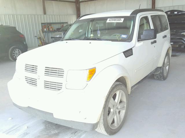 1D4PT4GKXBW602900 - 2011 DODGE NITRO HEAT WHITE photo 2