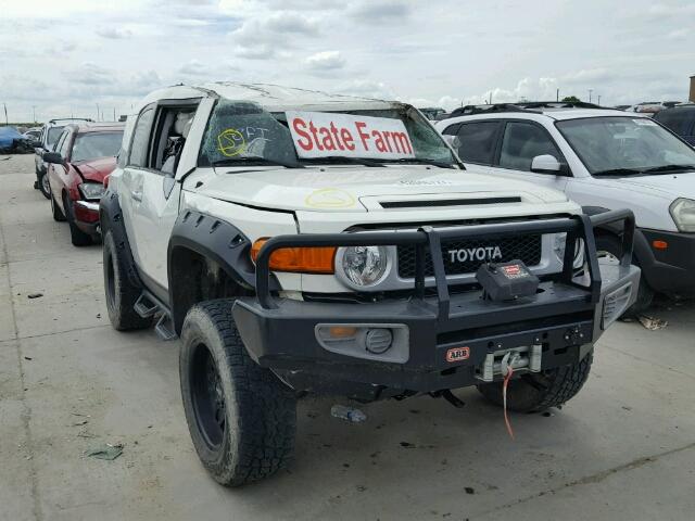 JTEBU4BF5EK188477 - 2014 TOYOTA FJ CRUISER WHITE photo 1