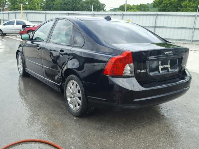 YV1MS382682402635 - 2008 VOLVO S40 2.4I BLACK photo 3