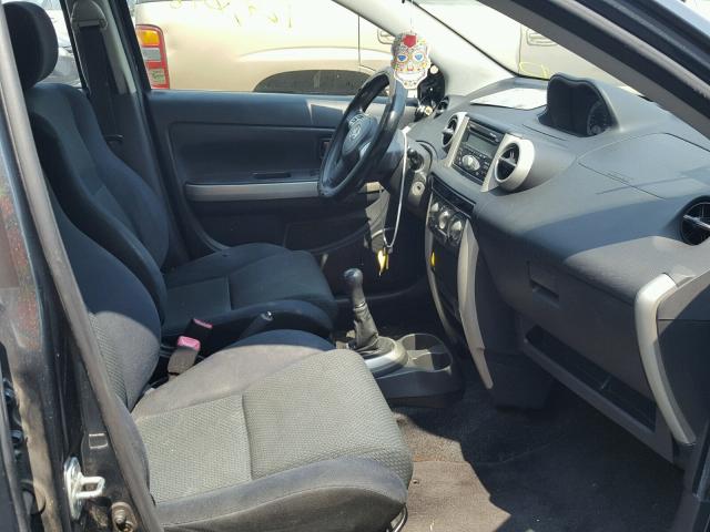 JTKKT624760146173 - 2006 TOYOTA SCION XA GRAY photo 5