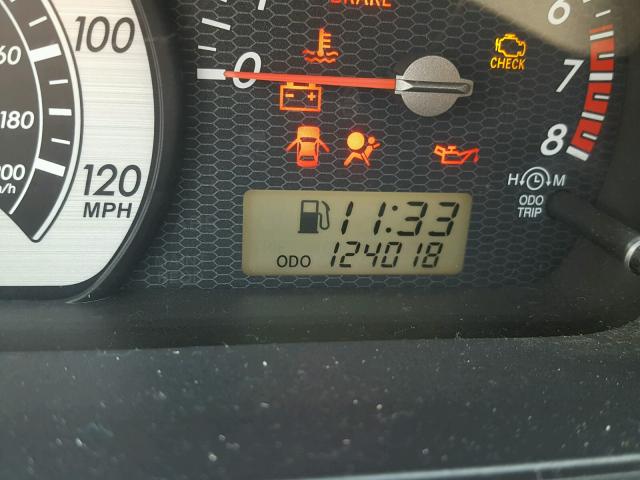 JTKKT624760146173 - 2006 TOYOTA SCION XA GRAY photo 8