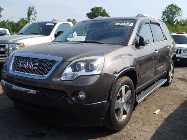 1GKLVMED2AJ210892 - 2010 GMC ACADIA SLT 棕色 照片 2