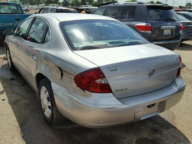 2G4WC552X71107527 - 2007 BUICK LACROSSE C SILVER photo 3