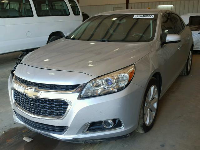 1G11F5SL8FF170578 - 2015 CHEVROLET MALIBU LTZ ვერცხლისფერი ფოტო 2