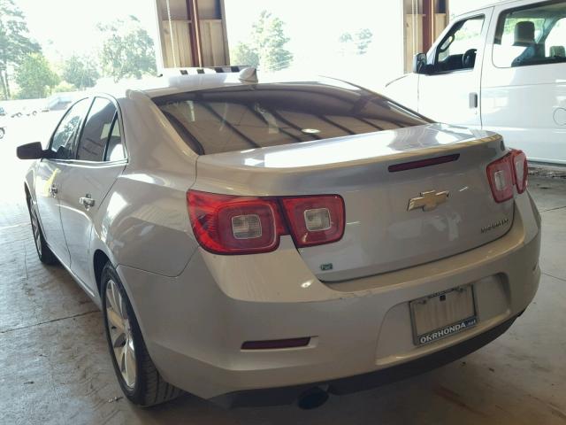 1G11F5SL8FF170578 - 2015 CHEVROLET MALIBU LTZ ვერცხლისფერი ფოტო 3
