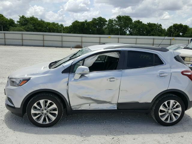 KL4CJASB1HB100066 - 2017 BUICK ENCORE PRE SILVER photo 9