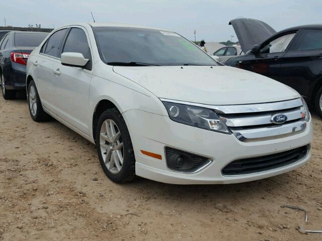 3FAHP0JG3BR239562 - 2011 FORD FUSION SEL WHITE photo 1