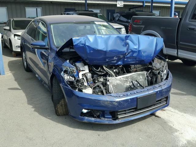 1VWAS7A33GC066967 - 2016 VOLKSWAGEN PASSAT S BLUE photo 1