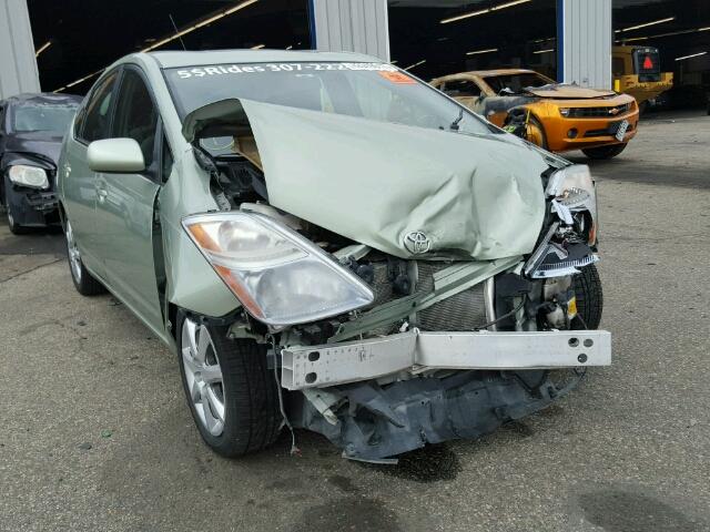 JTDKB20U783398108 - 2008 TOYOTA PRIUS GREEN photo 1