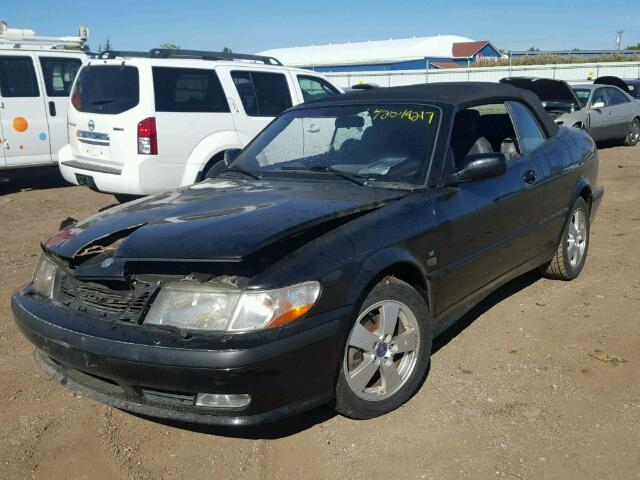 YS3DF75K527002820 - 2002 SAAB 9-3 SE BLACK photo 2