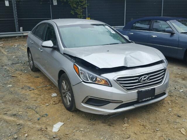 5NPE24AF5GH304688 - 2016 HYUNDAI SONATA SE GRAY photo 1