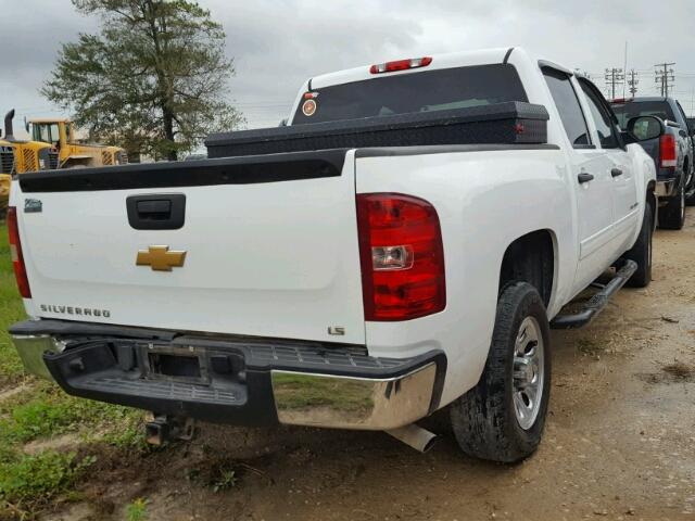 3GCPCREA3DG171273 - 2013 CHEVROLET SILVERADO WHITE photo 4