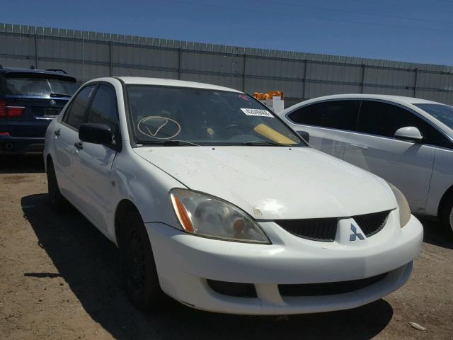 JA3AJ26E35U021522 - 2005 MITSUBISHI LANCER ES WHITE photo 1