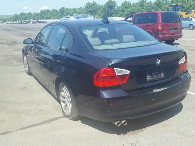 WBAVC93597KX58620 - 2007 BMW 328 XI BLACK photo 3