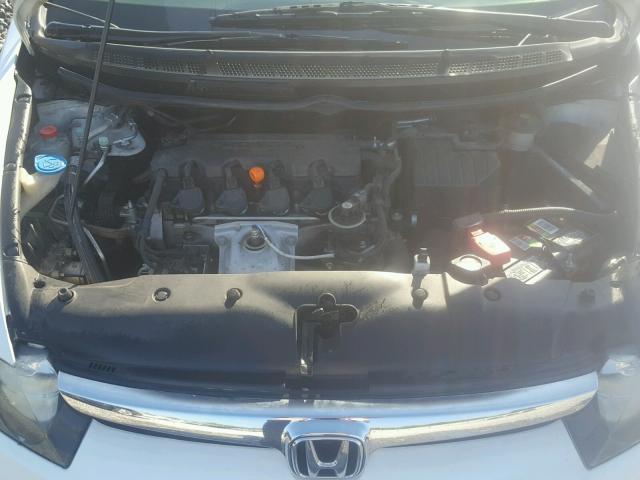 2HGFA16908H329177 - 2008 HONDA CIVIC EXL თეთრი ფოტო 7