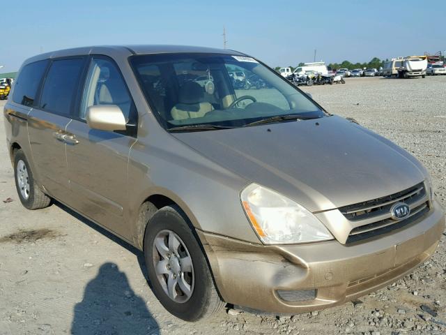 KNDMB233766048632 - 2006 KIA SEDONA EX GOLD photo 1