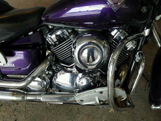 JYAVM01E31A028127 - 2001 YAMAHA XVS65 BASE PURPLE photo 7