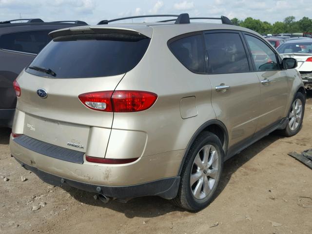 4S4WX83D874409462 - 2007 SUBARU B9 TRIBECA TAN photo 4