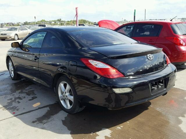 4T1CA30P07U108125 - 2007 TOYOTA CAMRY SOLA BLACK photo 3