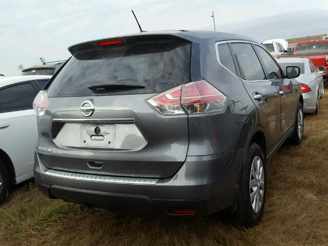 5N1AT2MT7FC908668 - 2015 NISSAN ROGUE GRAY photo 4